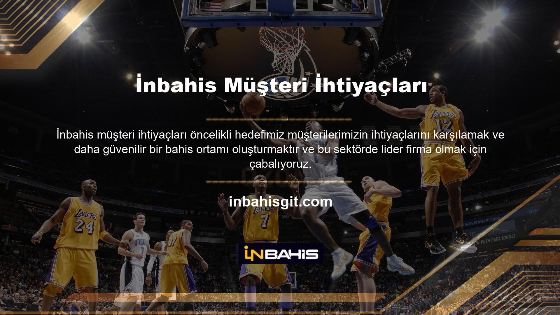 Online bahis platformları bakım veya güncelleme amacıyla alan adlarını değiştirebilir ve İnbahis de bu değişiklikleri yapacaktır